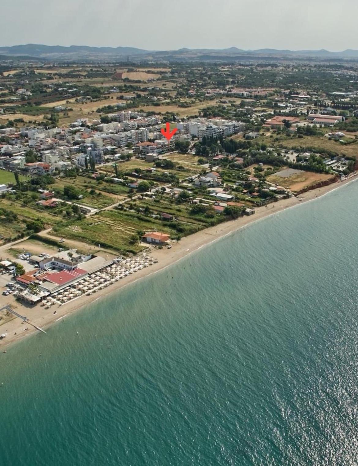 Studio Στην Νέα Χιλή Με Θέα Στην Θάλασσα Néa Khilí Εξωτερικό φωτογραφία